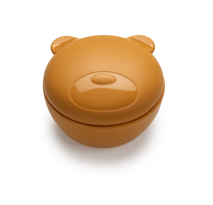 melii Silicone Bowl with Lid - Bear