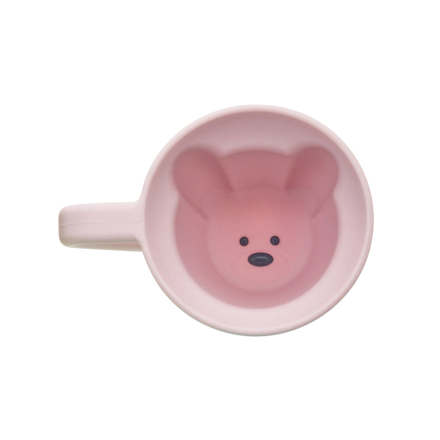 melii Silicone Bear Mug - 1 pack (Pink)