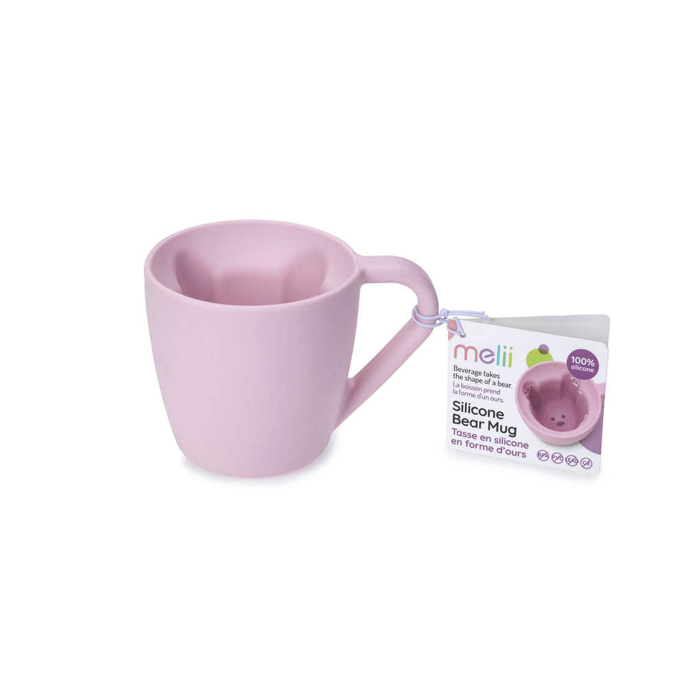 melii Silicone Bear Mug - 1 pack (Pink)