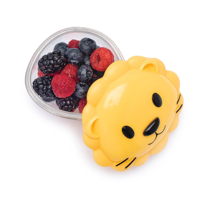 melii Snack Container - Shark & Lion - 2 pack