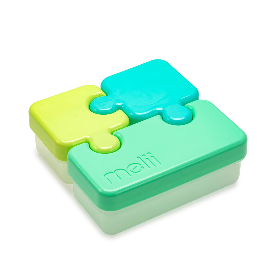 melii Puzzle Container (Green/Blue)